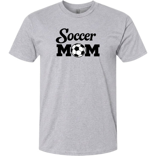ADULT Soccer Mom Chest Logo T Shirt | Hoodie | Long Sleeve | Sweatshirt | Crew Neck | Tank Top Fiesta Doodle waterproof vinyl sticker. dishwasher safe outdoor sticker.