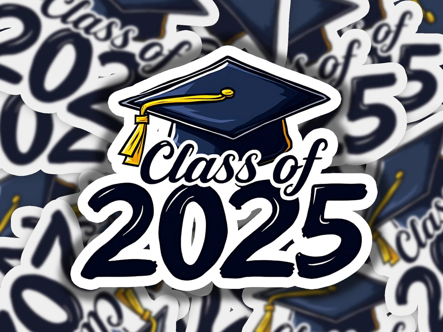 a graduation sticker that says class of 205
