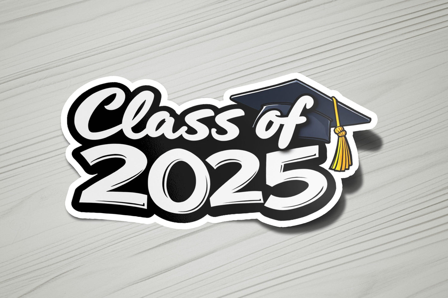 a sticker that says class of 205