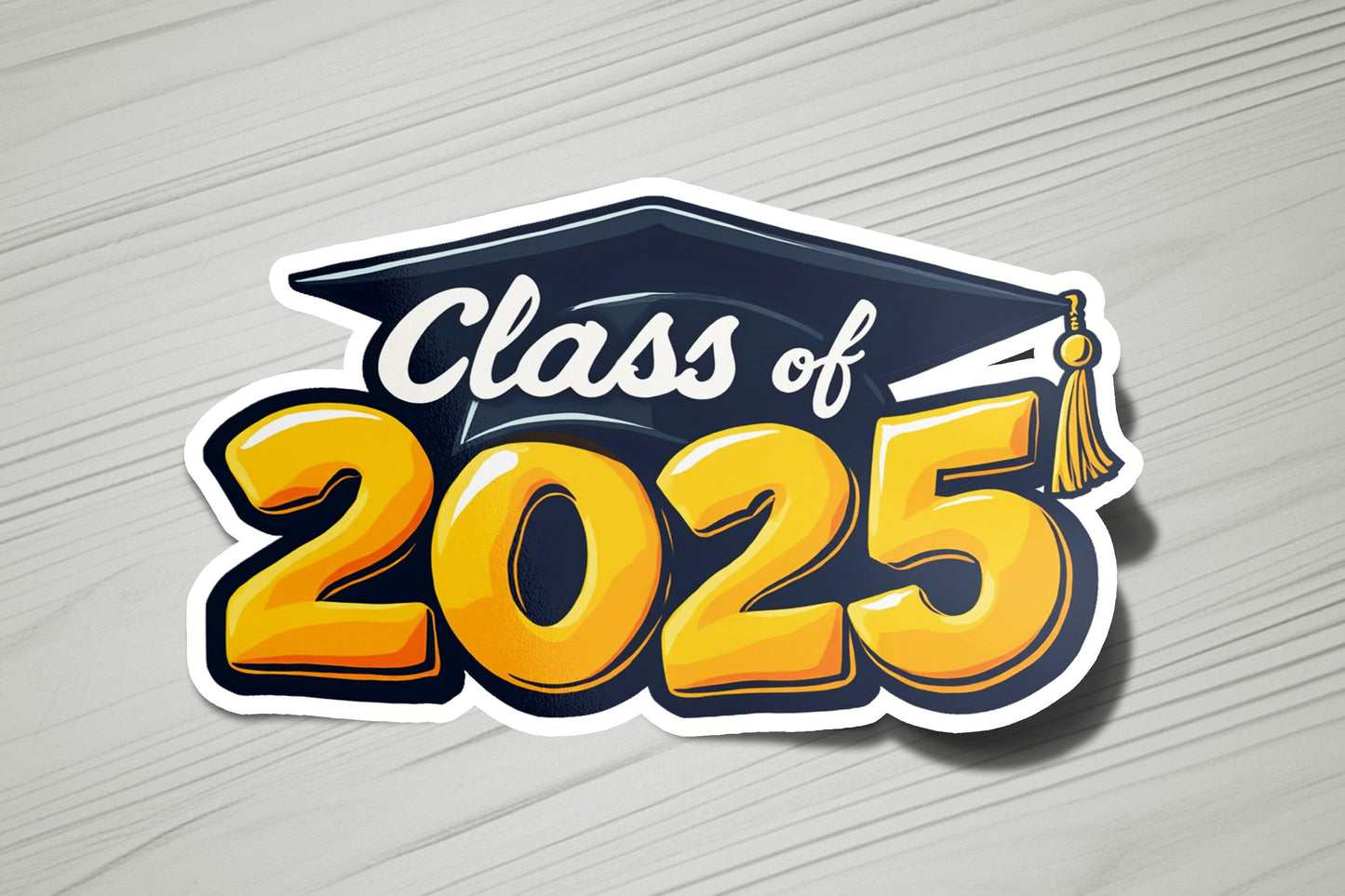 a sticker that says class of 205