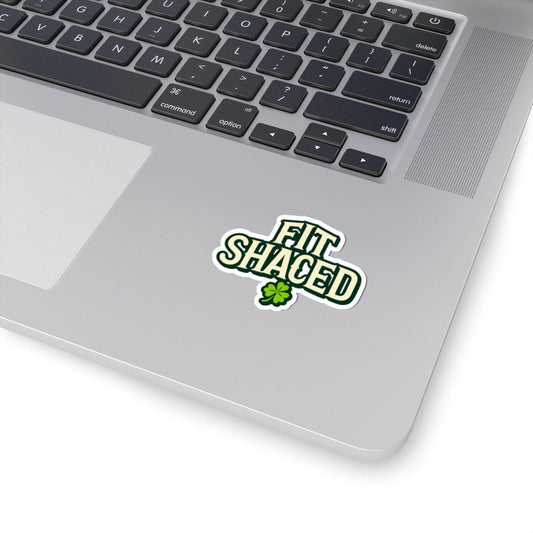Fit Shaced Vinyl Sticker | Dishwasher Safe & Durable | Custom Sizes | Fast Shipping | Made in USA Fiesta Doodle waterproof vinyl sticker. dishwasher safe outdoor sticker.