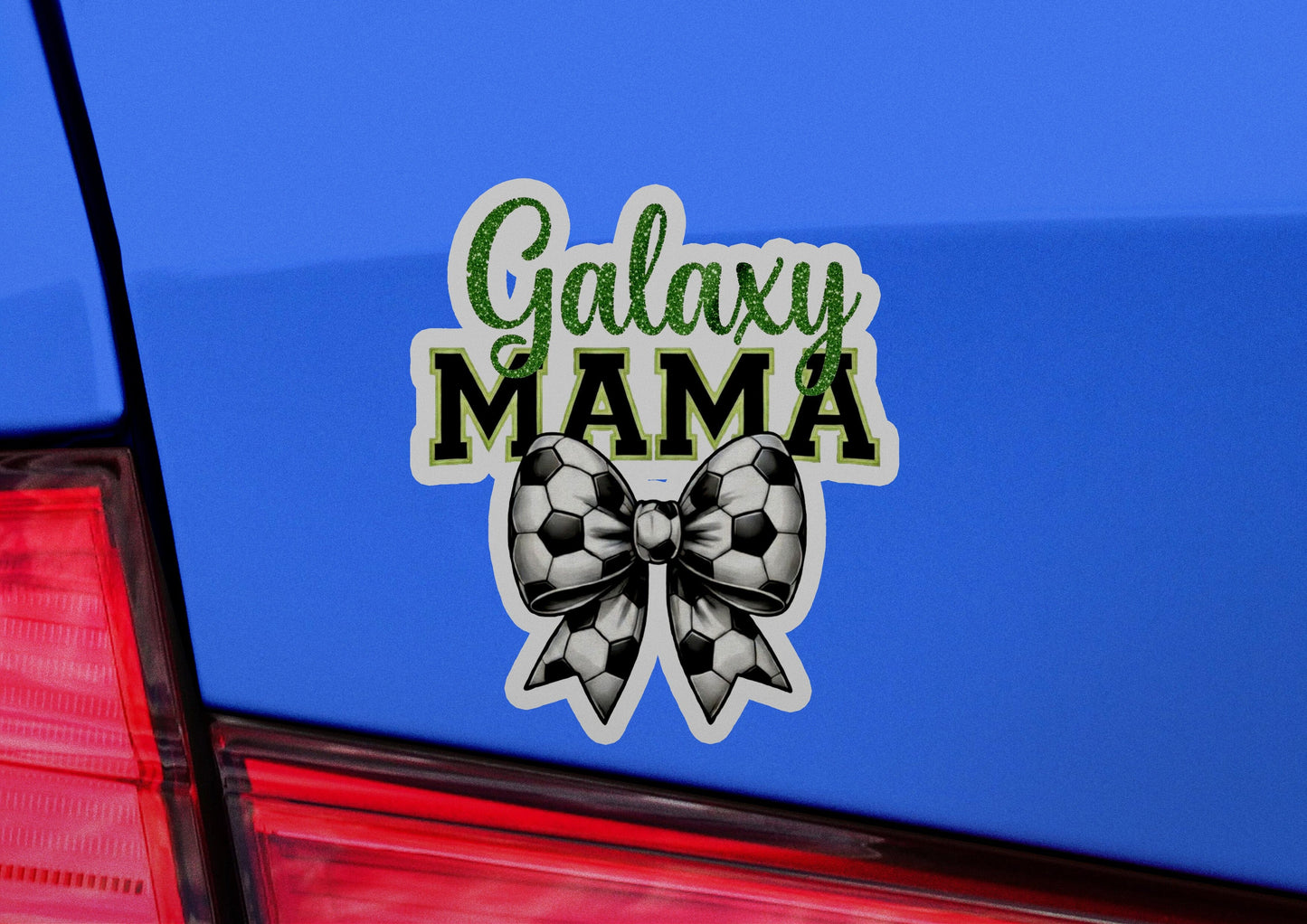 Galaxy Mama Vinyl Sticker | Dishwasher Safe & Durable | Custom Sizes | Fast Shipping | Made in USA 1 Fiesta Doodle waterproof vinyl sticker. dishwasher safe outdoor sticker.