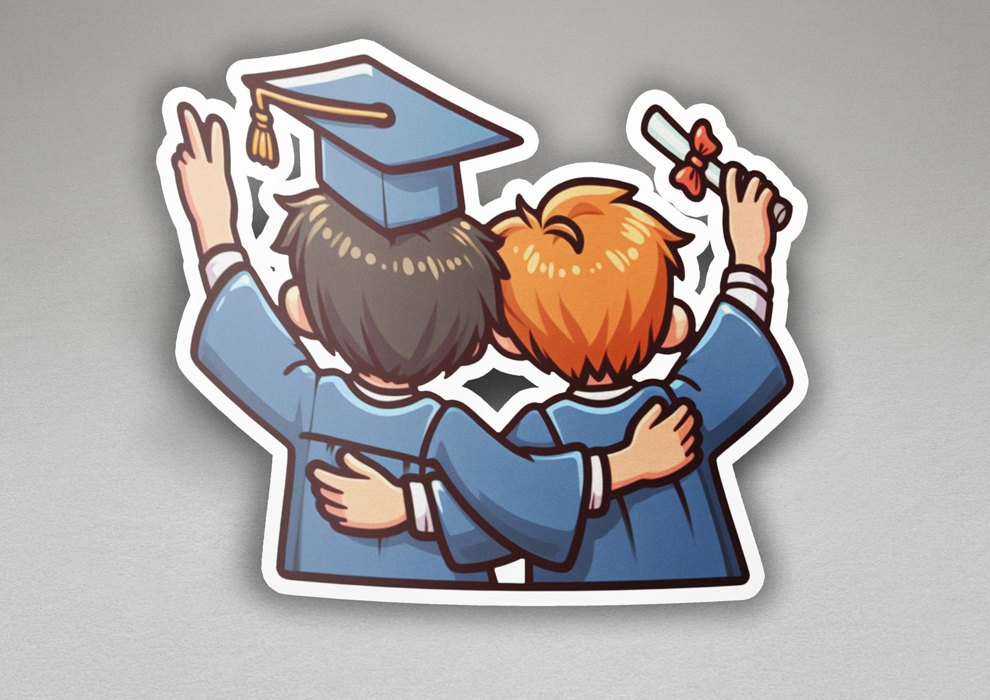 a couple of people that are hugging each other