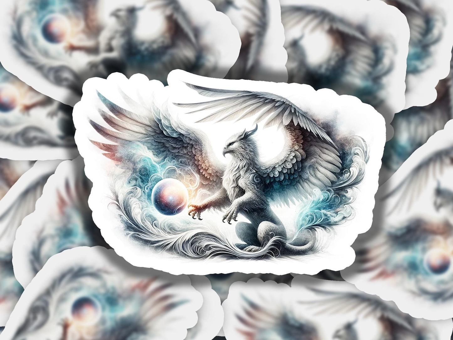a picture of a bird with wings on a white background