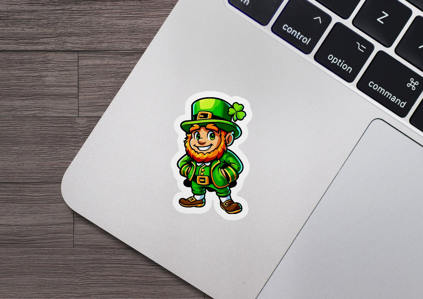 a sticker of a lepreti saint patrick's day lepreti