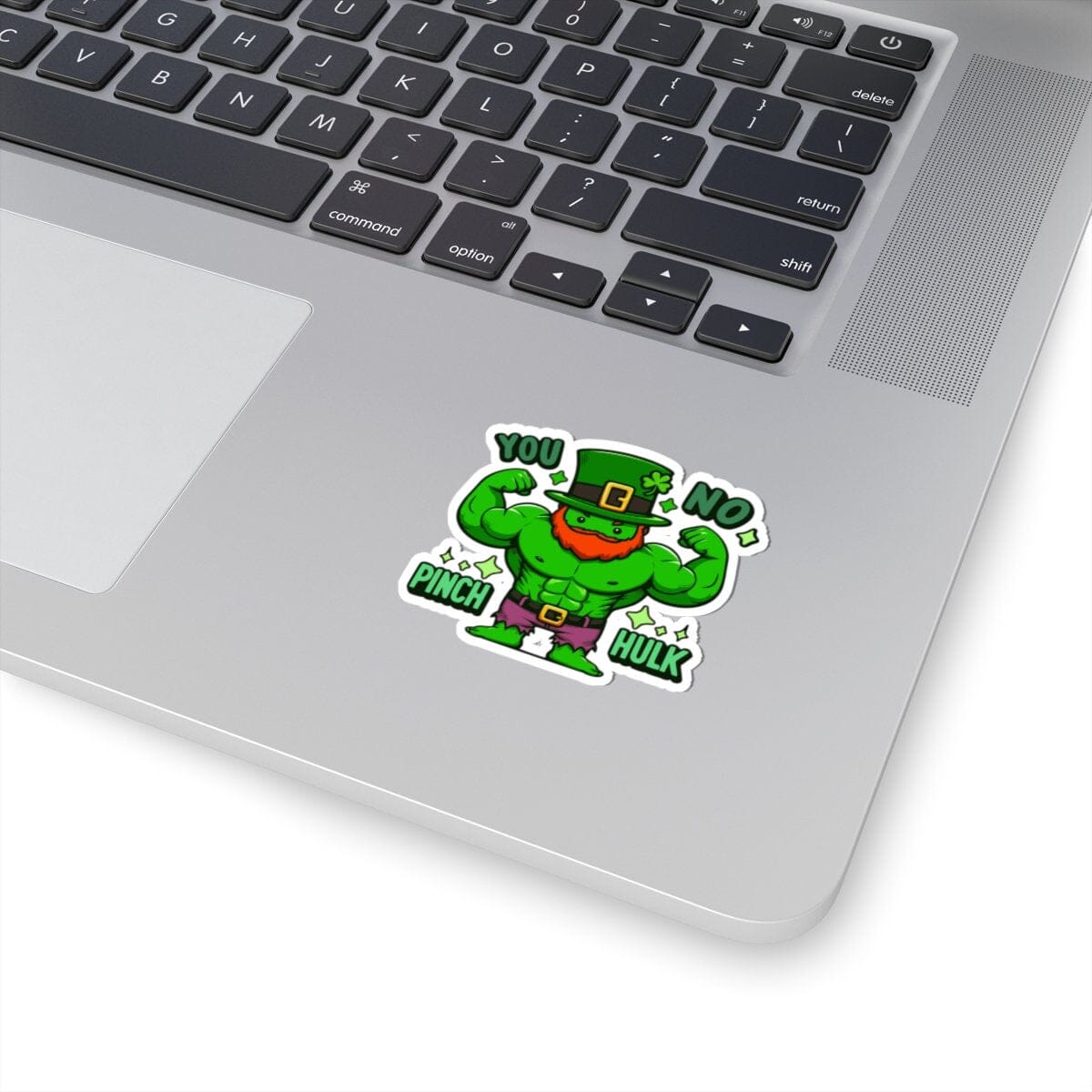No Pinch St. Patricks Day Vinyl Sticker | Dishwasher Safe & Durable | Custom Sizes | Fast Shipping | Made in USA Fiesta Doodle waterproof vinyl sticker. dishwasher safe outdoor sticker.