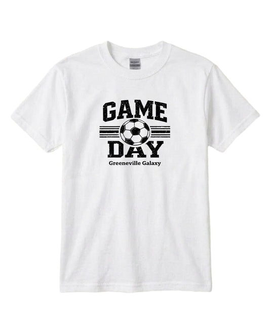 YOUTH Game Day Greeneville Galaxy Chest Logo T Shirt | Hoodie | Long Sleeve | Sweatshirt | Crew Neck | Tank Top Fiesta Doodle waterproof vinyl sticker. dishwasher safe outdoor sticker.