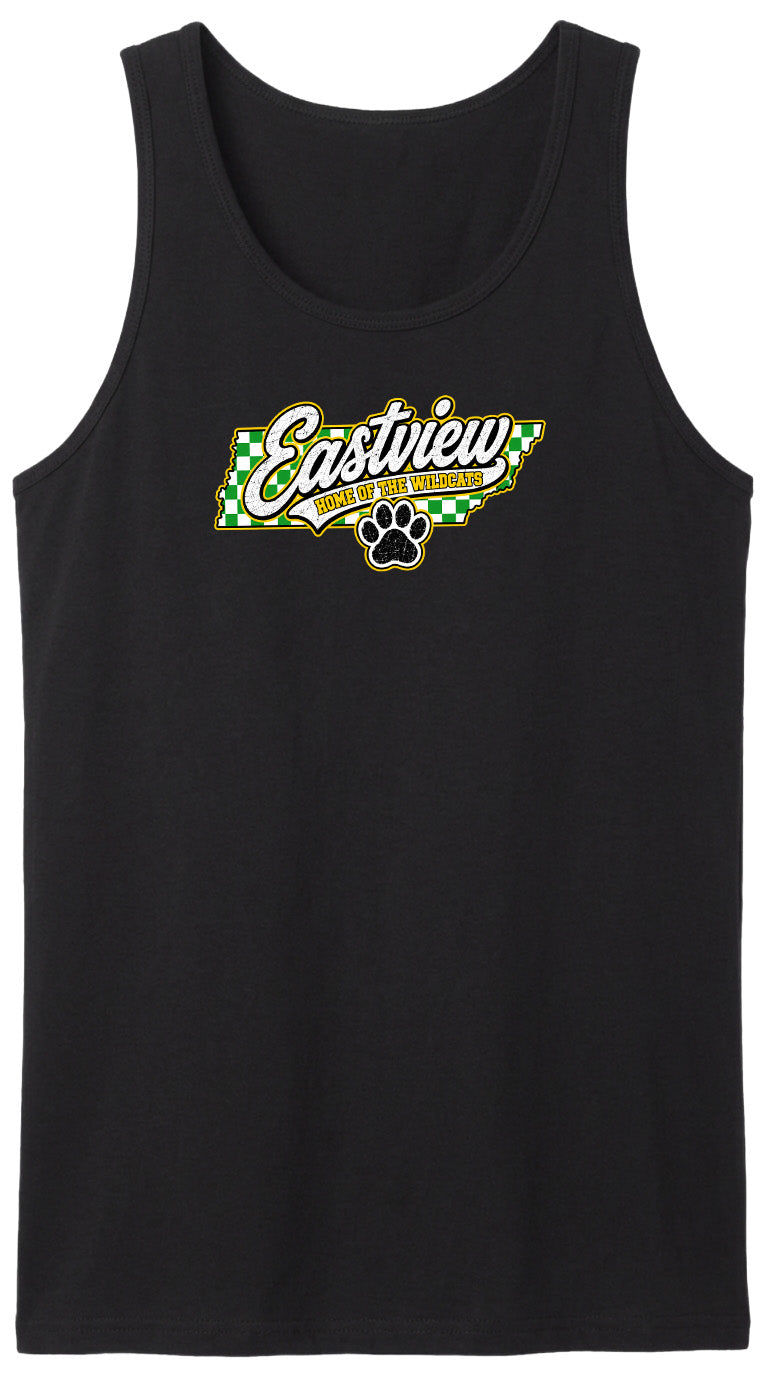 ADULT Eastview Home of the Wildcats Chest Logo T Shirt | Hoodie | Long Sleeve | Sweatshirt | Crew Neck | Tank Top 1