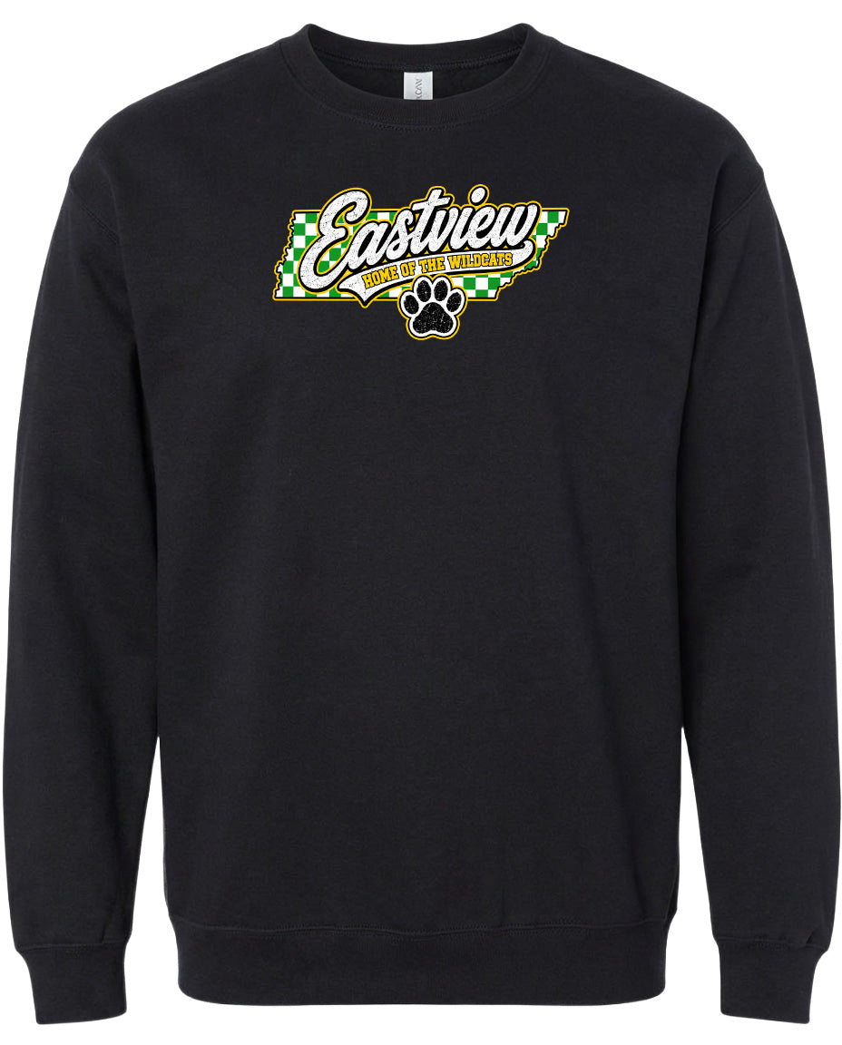 ADULT Eastview Home of the Wildcats Chest Logo T Shirt | Hoodie | Long Sleeve | Sweatshirt | Crew Neck | Tank Top 1