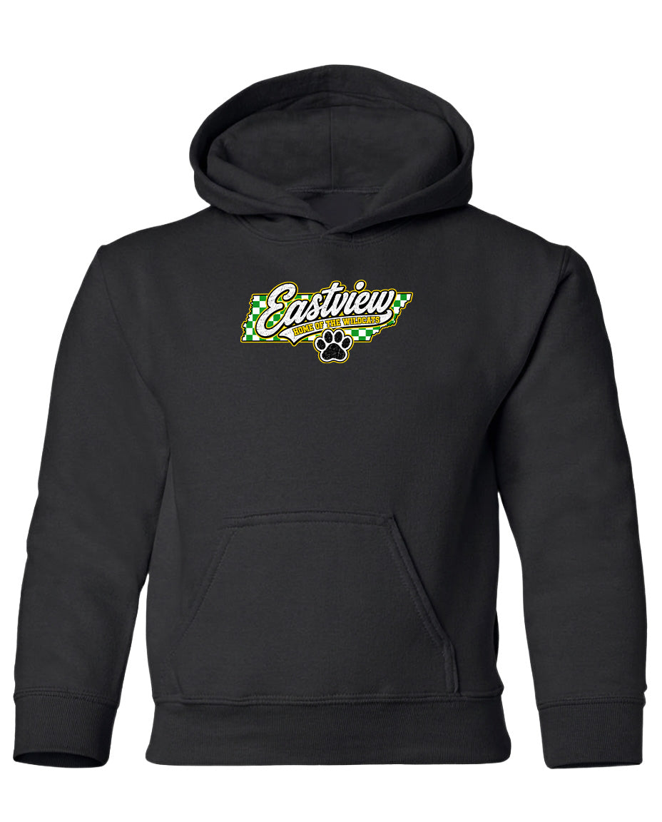 YOUTH Eastview Home of the Wildcats Chest Logo T Shirt | Hoodie | Long Sleeve | Sweatshirt | Crew Neck | Tank Top 1