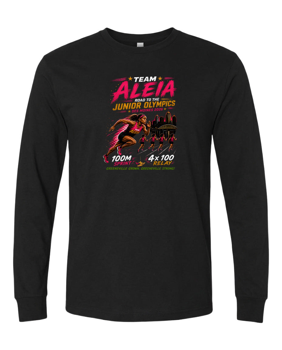 YOUTH Team Aleia Full Chest Logo T Shirt | Hoodie | Long Sleeve | Sweatshirt | Crew Neck | Tank Top