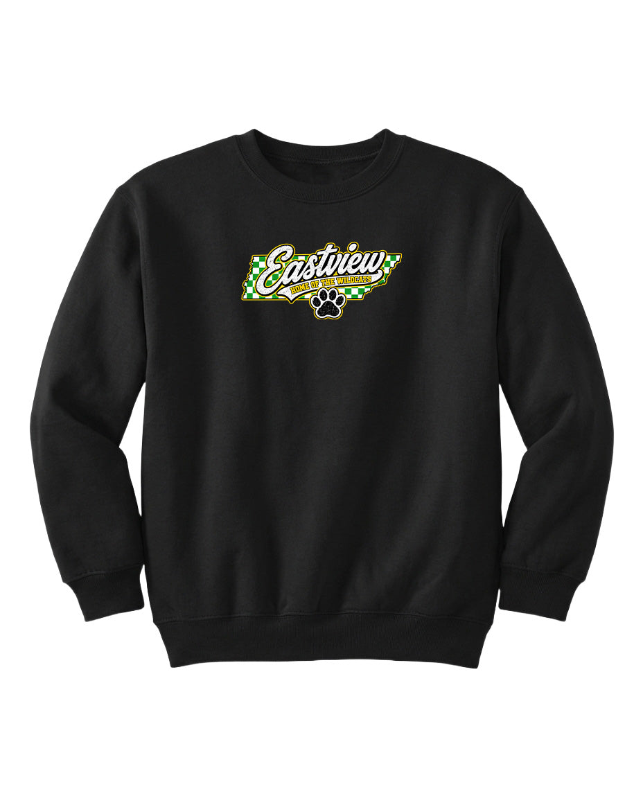 YOUTH Eastview Home of the Wildcats Chest Logo T Shirt | Hoodie | Long Sleeve | Sweatshirt | Crew Neck | Tank Top 1