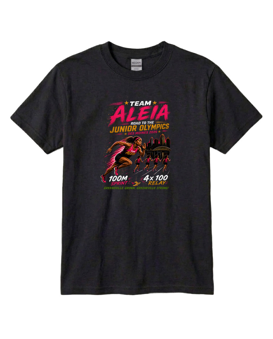 YOUTH Team Aleia Full Chest Logo T Shirt | Hoodie | Long Sleeve | Sweatshirt | Crew Neck | Tank Top