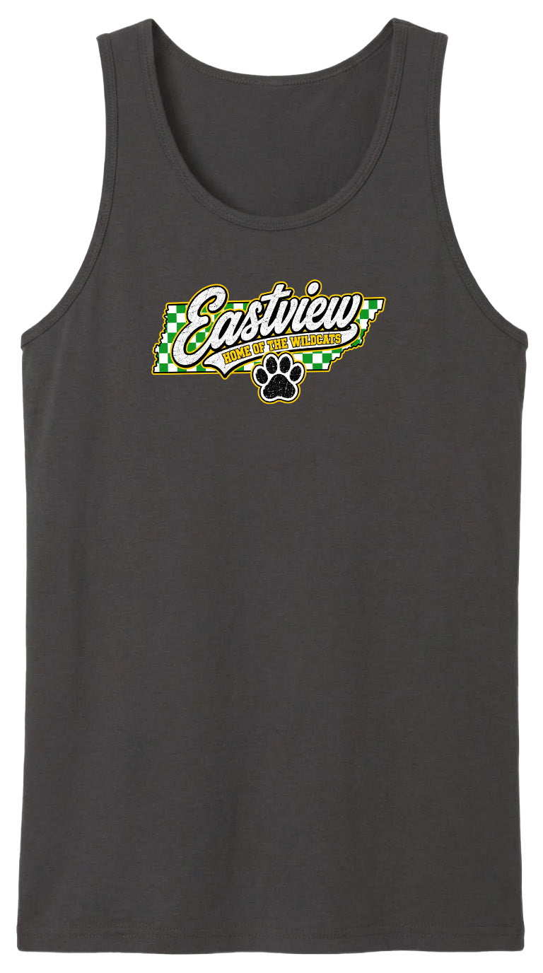 ADULT Eastview Home of the Wildcats Chest Logo T Shirt | Hoodie | Long Sleeve | Sweatshirt | Crew Neck | Tank Top 1