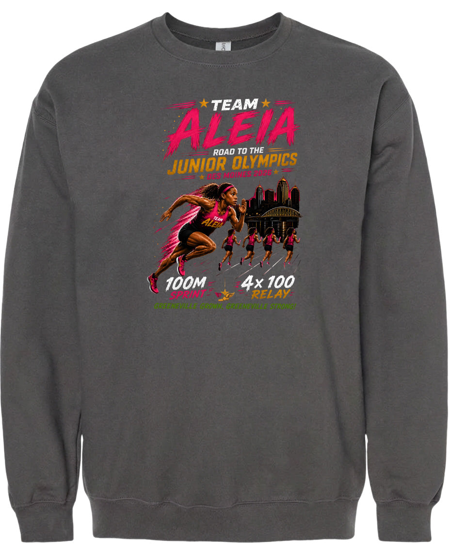 ADULT Team Aleia Full Chest Logo T Shirt | Hoodie | Long Sleeve | Sweatshirt | Crew Neck | Tank Top