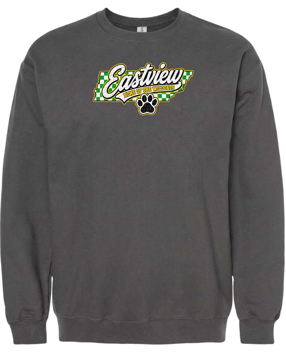 ADULT Eastview Home of the Wildcats Chest Logo T Shirt | Hoodie | Long Sleeve | Sweatshirt | Crew Neck | Tank Top 1