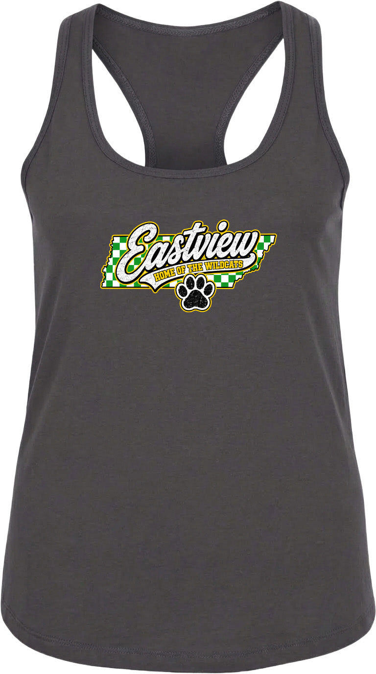 ADULT Eastview Home of the Wildcats Chest Logo T Shirt | Hoodie | Long Sleeve | Sweatshirt | Crew Neck | Tank Top 1