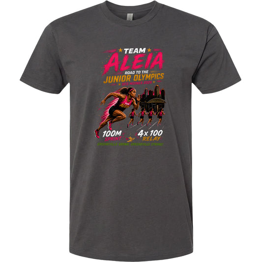 ADULT Team Aleia Full Chest Logo T Shirt | Hoodie | Long Sleeve | Sweatshirt | Crew Neck | Tank Top