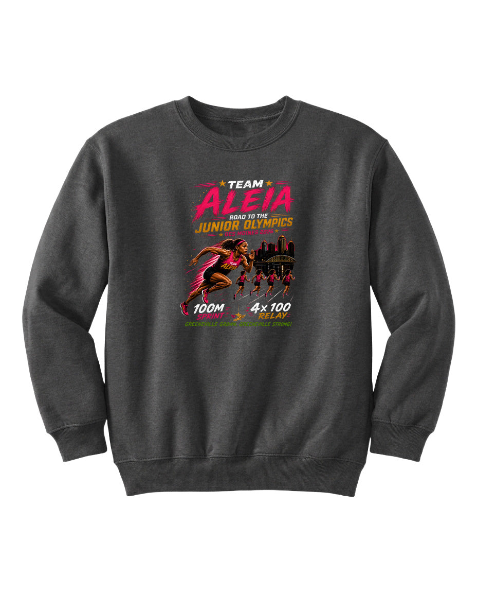 YOUTH Team Aleia Full Chest Logo T Shirt | Hoodie | Long Sleeve | Sweatshirt | Crew Neck | Tank Top