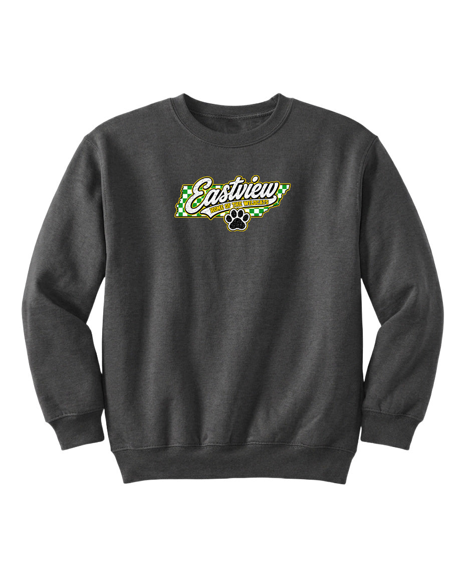 YOUTH Eastview Home of the Wildcats Chest Logo T Shirt | Hoodie | Long Sleeve | Sweatshirt | Crew Neck | Tank Top 1