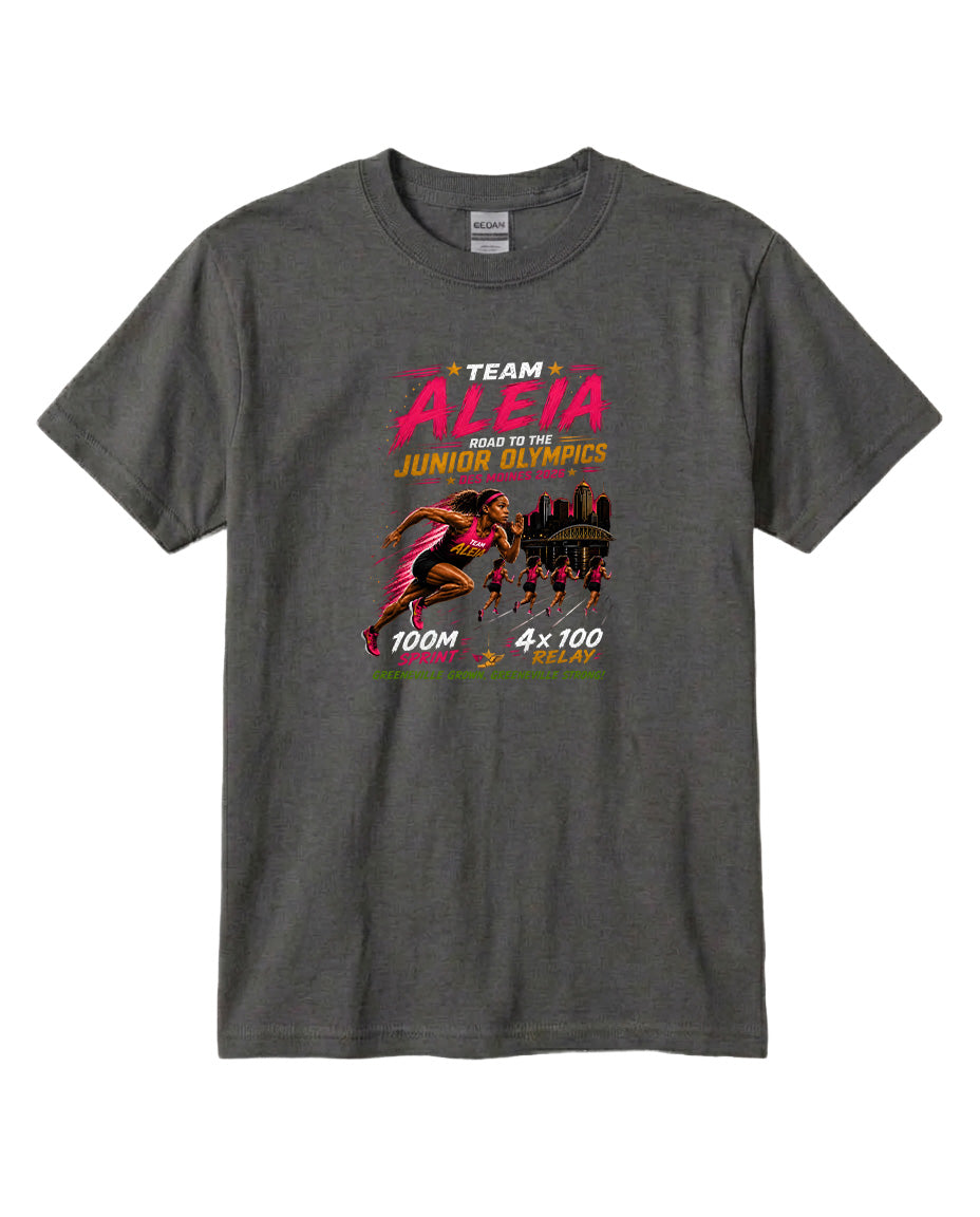 YOUTH Team Aleia Full Chest Logo T Shirt | Hoodie | Long Sleeve | Sweatshirt | Crew Neck | Tank Top