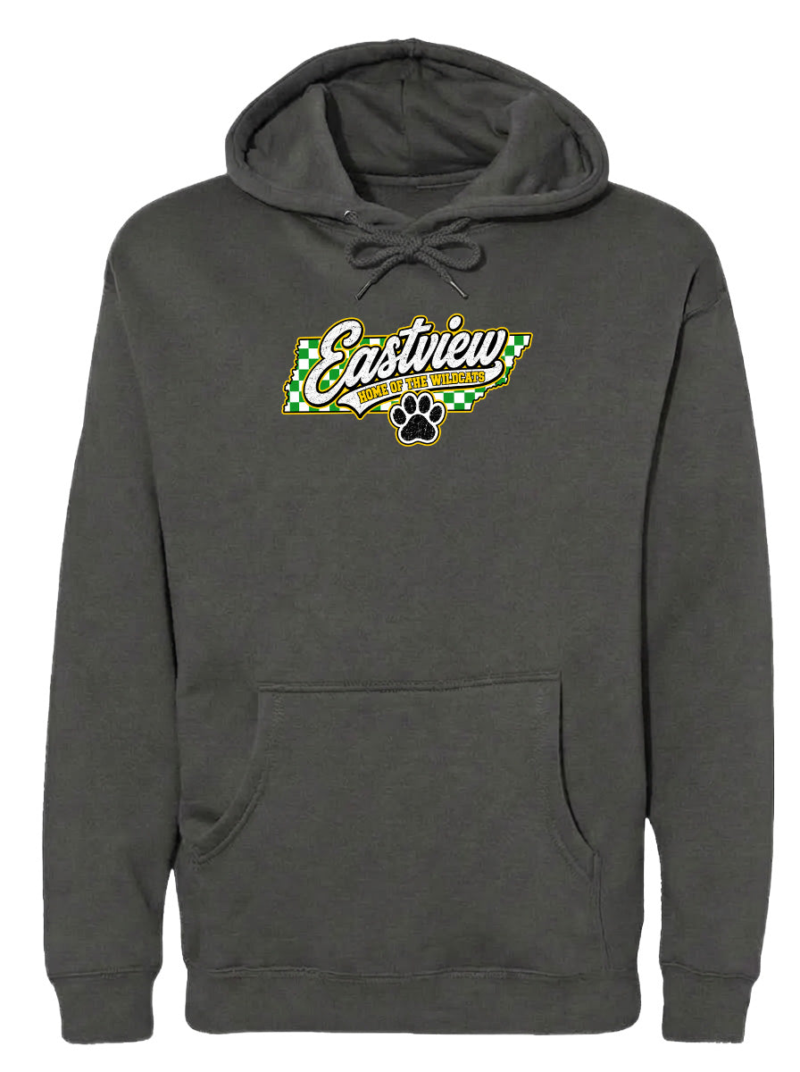 ADULT Eastview Home of the Wildcats Chest Logo T Shirt | Hoodie | Long Sleeve | Sweatshirt | Crew Neck | Tank Top 1