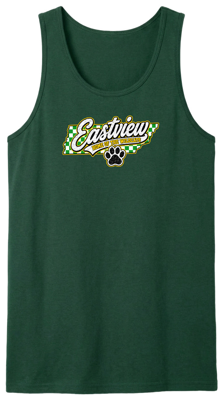 ADULT Eastview Home of the Wildcats Chest Logo T Shirt | Hoodie | Long Sleeve | Sweatshirt | Crew Neck | Tank Top 1