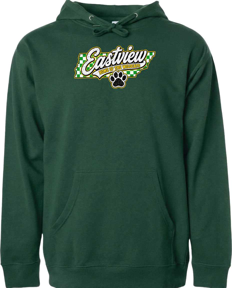 ADULT Eastview Home of the Wildcats Chest Logo T Shirt | Hoodie | Long Sleeve | Sweatshirt | Crew Neck | Tank Top 1