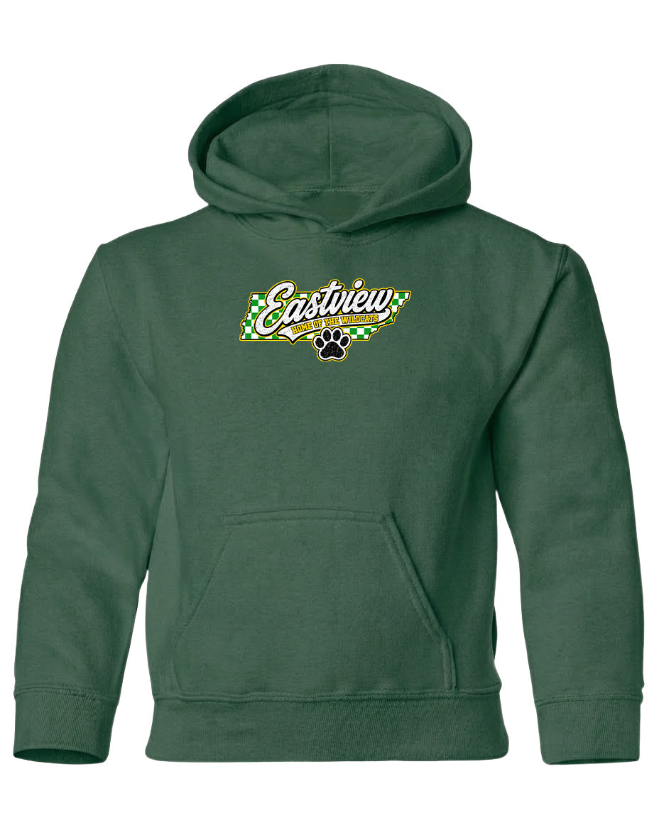 YOUTH Eastview Home of the Wildcats Chest Logo T Shirt | Hoodie | Long Sleeve | Sweatshirt | Crew Neck | Tank Top 1