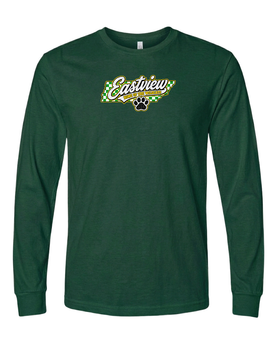 YOUTH Eastview Home of the Wildcats Chest Logo T Shirt | Hoodie | Long Sleeve | Sweatshirt | Crew Neck | Tank Top 1