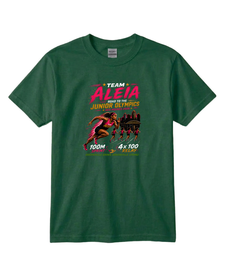 YOUTH Team Aleia Full Chest Logo T Shirt | Hoodie | Long Sleeve | Sweatshirt | Crew Neck | Tank Top