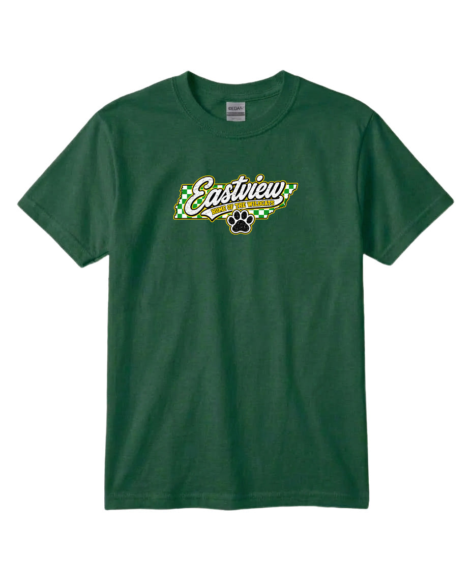YOUTH Eastview Home of the Wildcats Chest Logo T Shirt | Hoodie | Long Sleeve | Sweatshirt | Crew Neck | Tank Top 1