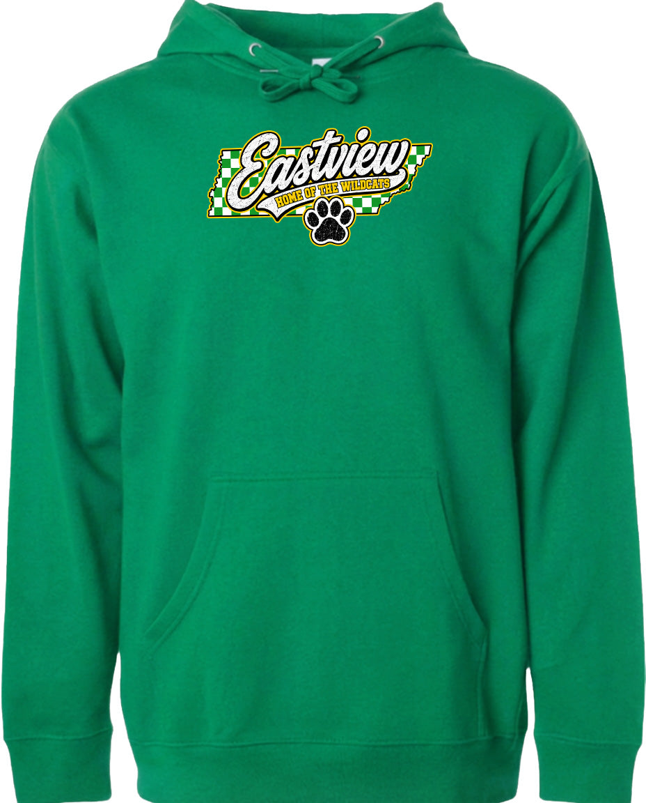 ADULT Eastview Home of the Wildcats Chest Logo T Shirt | Hoodie | Long Sleeve | Sweatshirt | Crew Neck | Tank Top 1