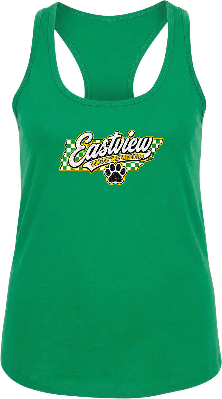ADULT Eastview Home of the Wildcats Chest Logo T Shirt | Hoodie | Long Sleeve | Sweatshirt | Crew Neck | Tank Top 1