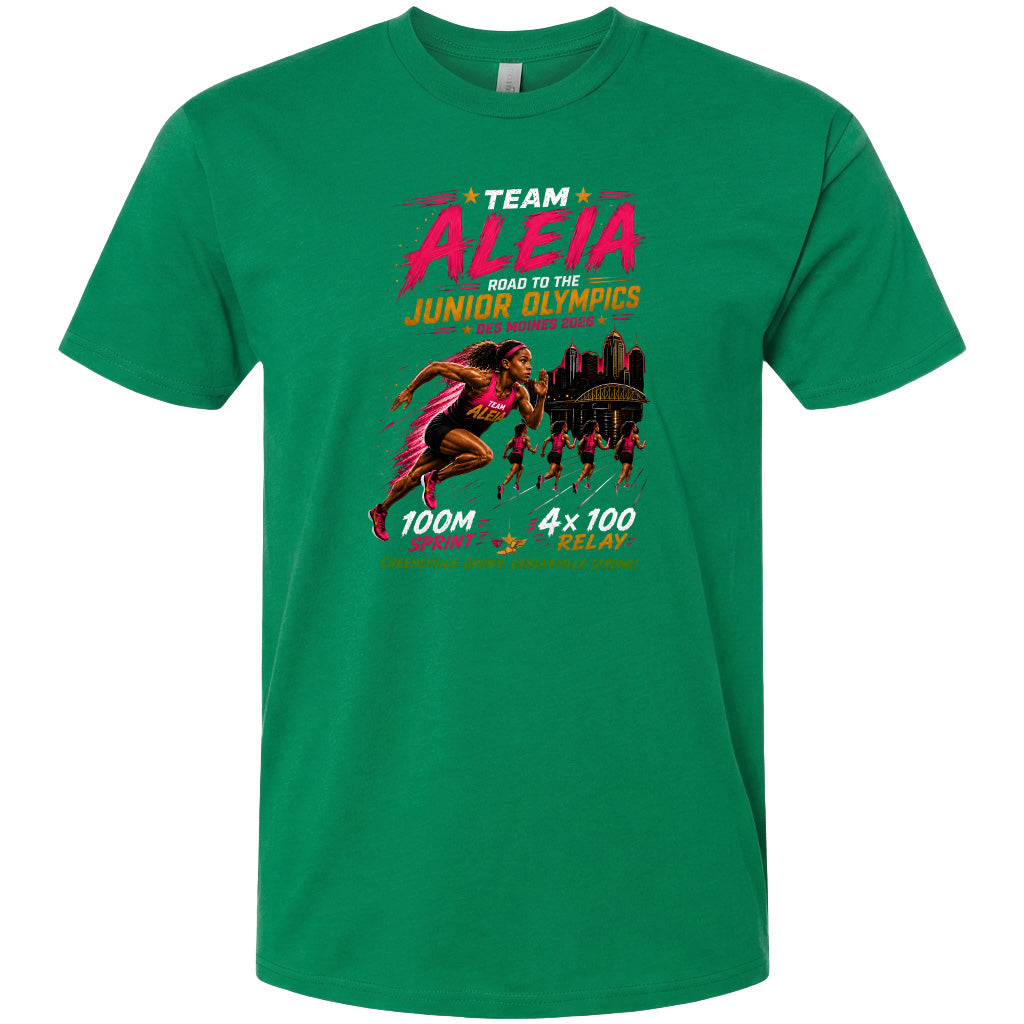 ADULT Team Aleia Full Chest Logo T Shirt | Hoodie | Long Sleeve | Sweatshirt | Crew Neck | Tank Top