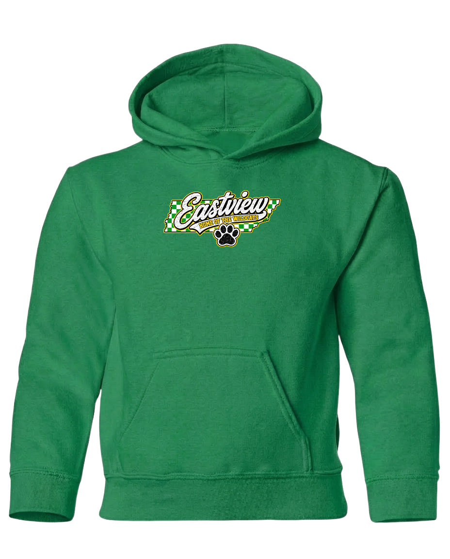 YOUTH Eastview Home of the Wildcats Chest Logo T Shirt | Hoodie | Long Sleeve | Sweatshirt | Crew Neck | Tank Top 1