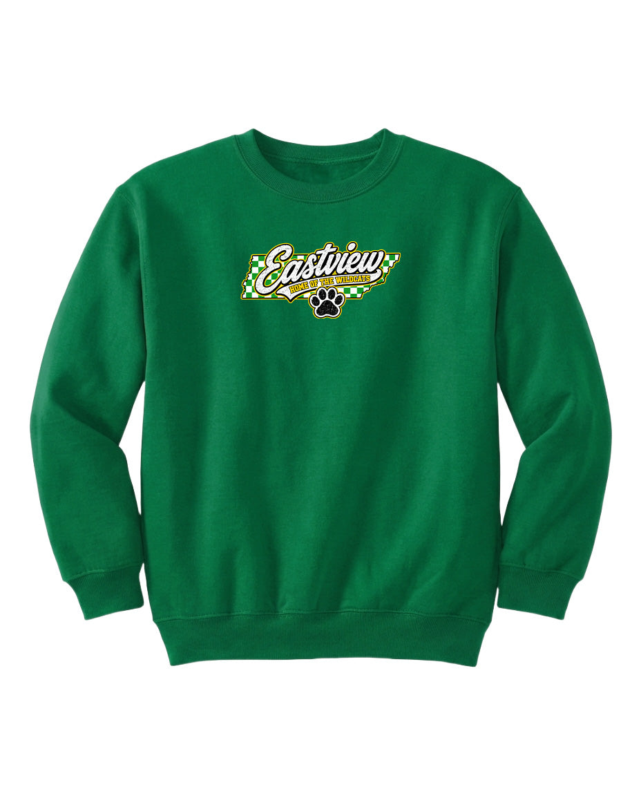 YOUTH Eastview Home of the Wildcats Chest Logo T Shirt | Hoodie | Long Sleeve | Sweatshirt | Crew Neck | Tank Top 1