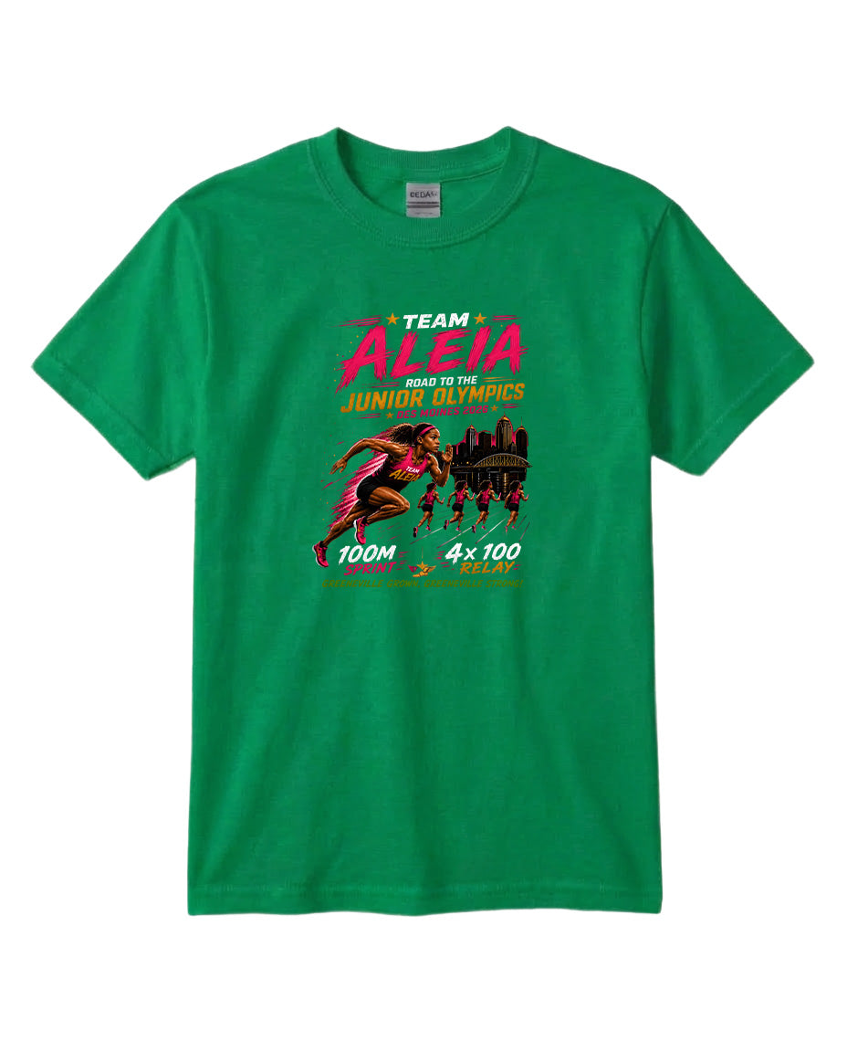 YOUTH Team Aleia Full Chest Logo T Shirt | Hoodie | Long Sleeve | Sweatshirt | Crew Neck | Tank Top