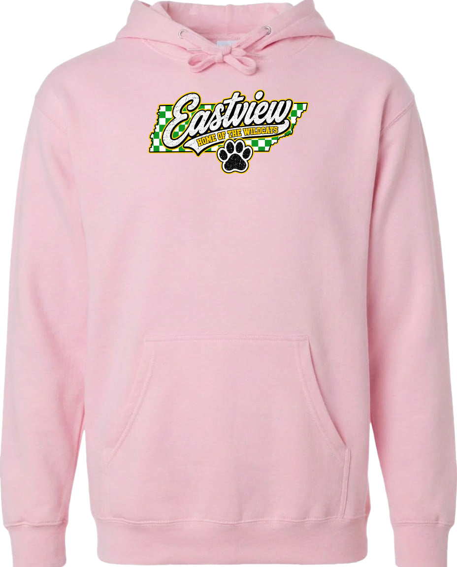 ADULT Eastview Home of the Wildcats Chest Logo T Shirt | Hoodie | Long Sleeve | Sweatshirt | Crew Neck | Tank Top 1