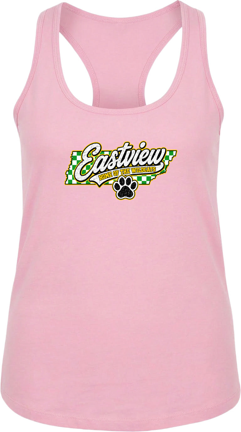 ADULT Eastview Home of the Wildcats Chest Logo T Shirt | Hoodie | Long Sleeve | Sweatshirt | Crew Neck | Tank Top 1