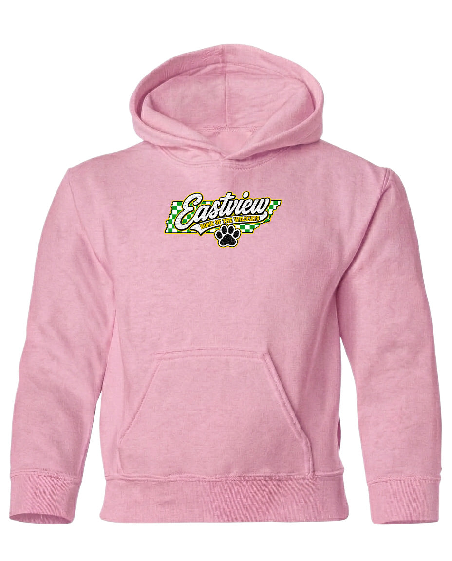 YOUTH Eastview Home of the Wildcats Chest Logo T Shirt | Hoodie | Long Sleeve | Sweatshirt | Crew Neck | Tank Top 1