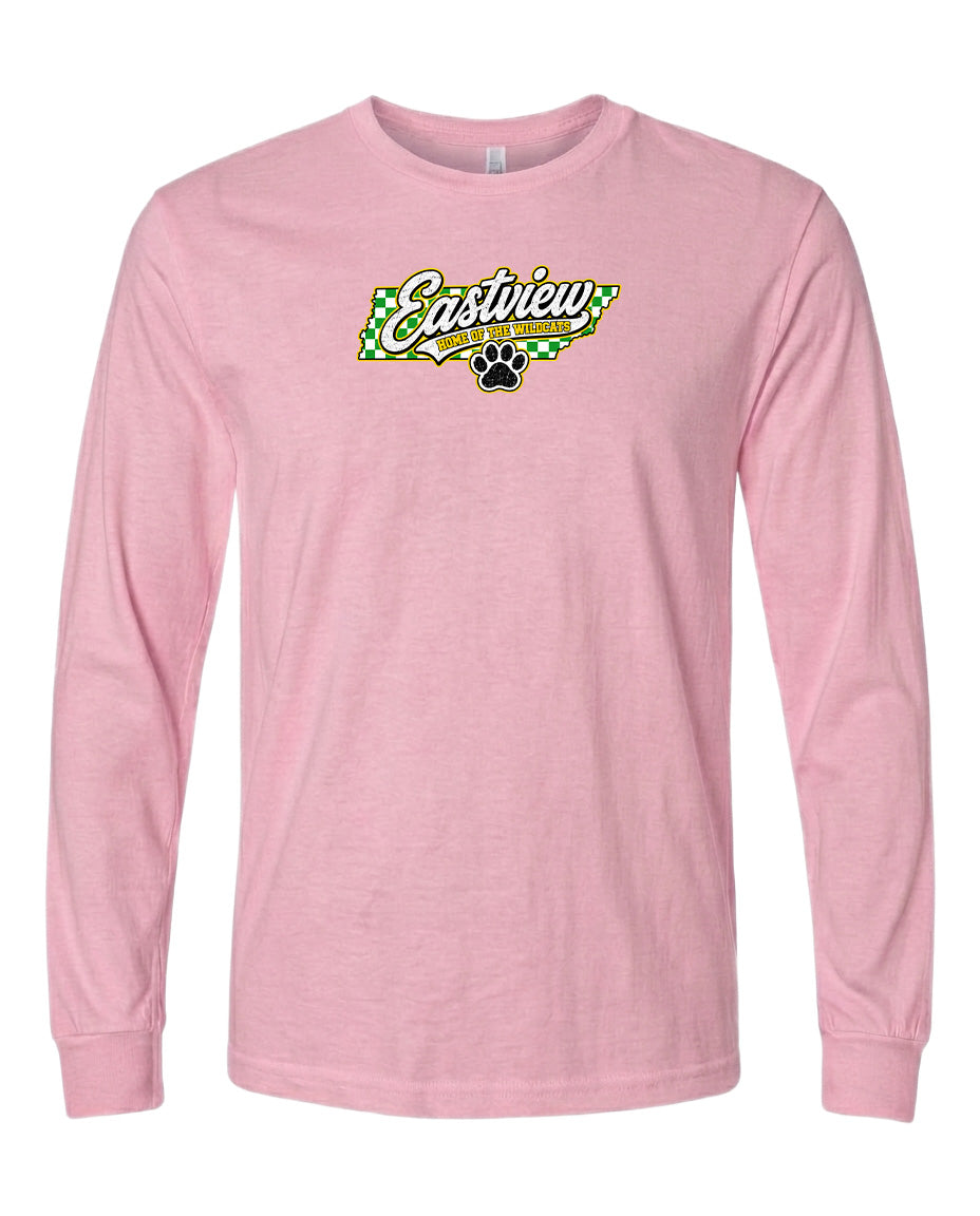YOUTH Eastview Home of the Wildcats Chest Logo T Shirt | Hoodie | Long Sleeve | Sweatshirt | Crew Neck | Tank Top 1