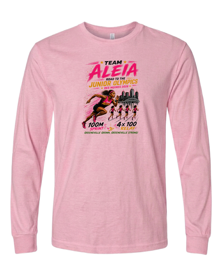 YOUTH Team Aleia Full Chest Logo T Shirt | Hoodie | Long Sleeve | Sweatshirt | Crew Neck | Tank Top