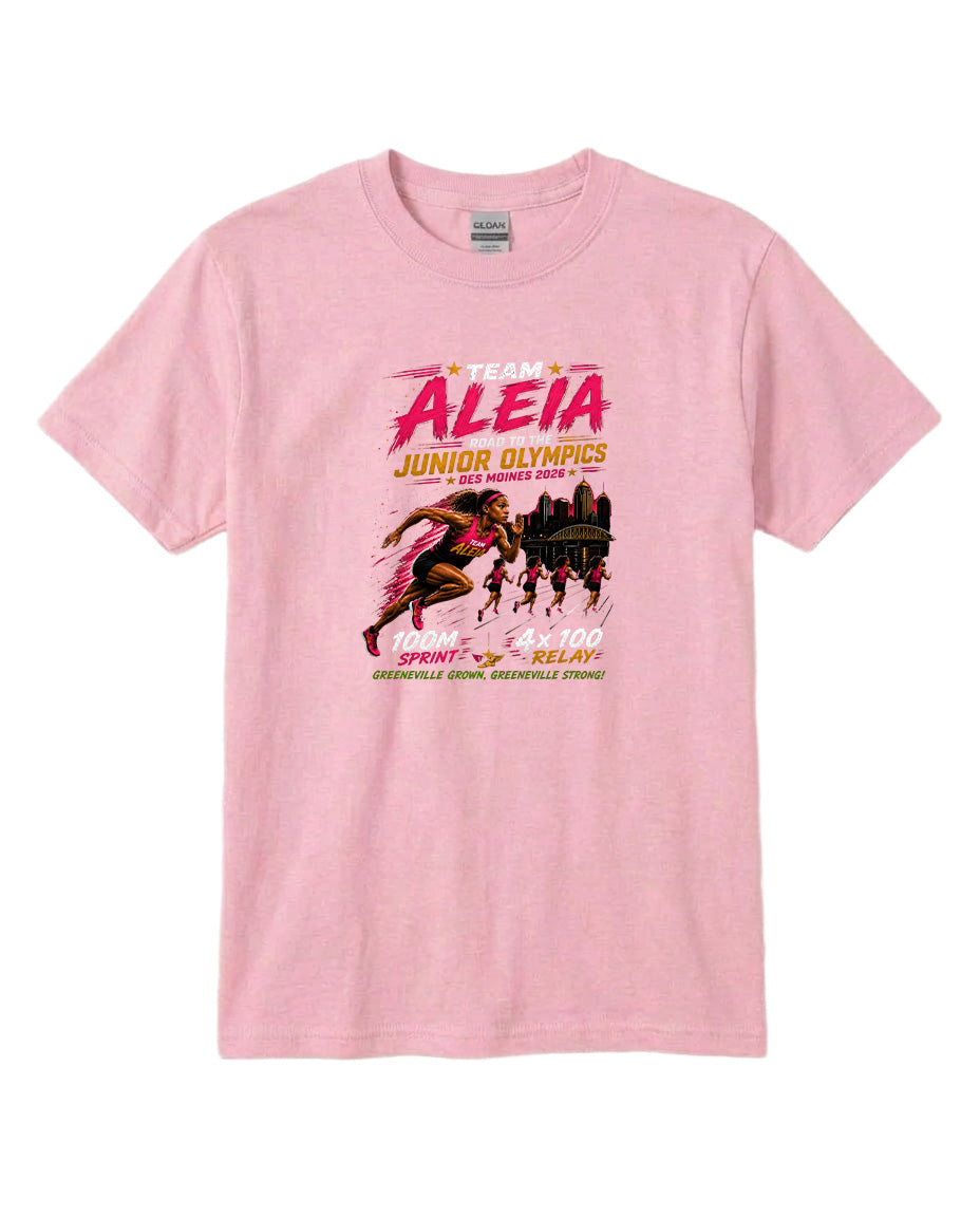 YOUTH Team Aleia Full Chest Logo T Shirt | Hoodie | Long Sleeve | Sweatshirt | Crew Neck | Tank Top