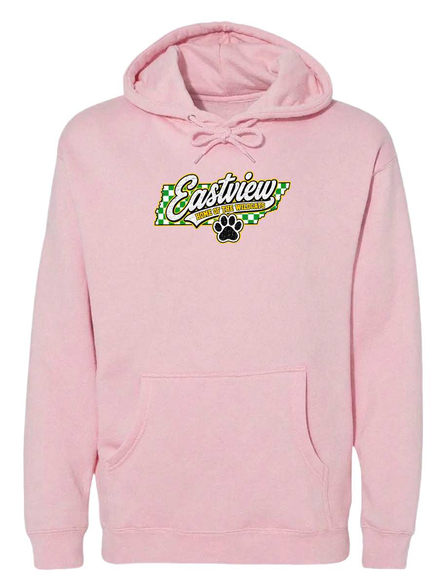 ADULT Eastview Home of the Wildcats Chest Logo T Shirt | Hoodie | Long Sleeve | Sweatshirt | Crew Neck | Tank Top 1