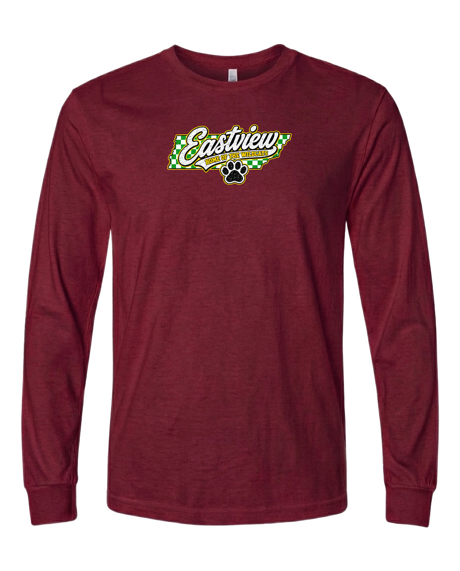 YOUTH Eastview Home of the Wildcats Chest Logo T Shirt | Hoodie | Long Sleeve | Sweatshirt | Crew Neck | Tank Top 1