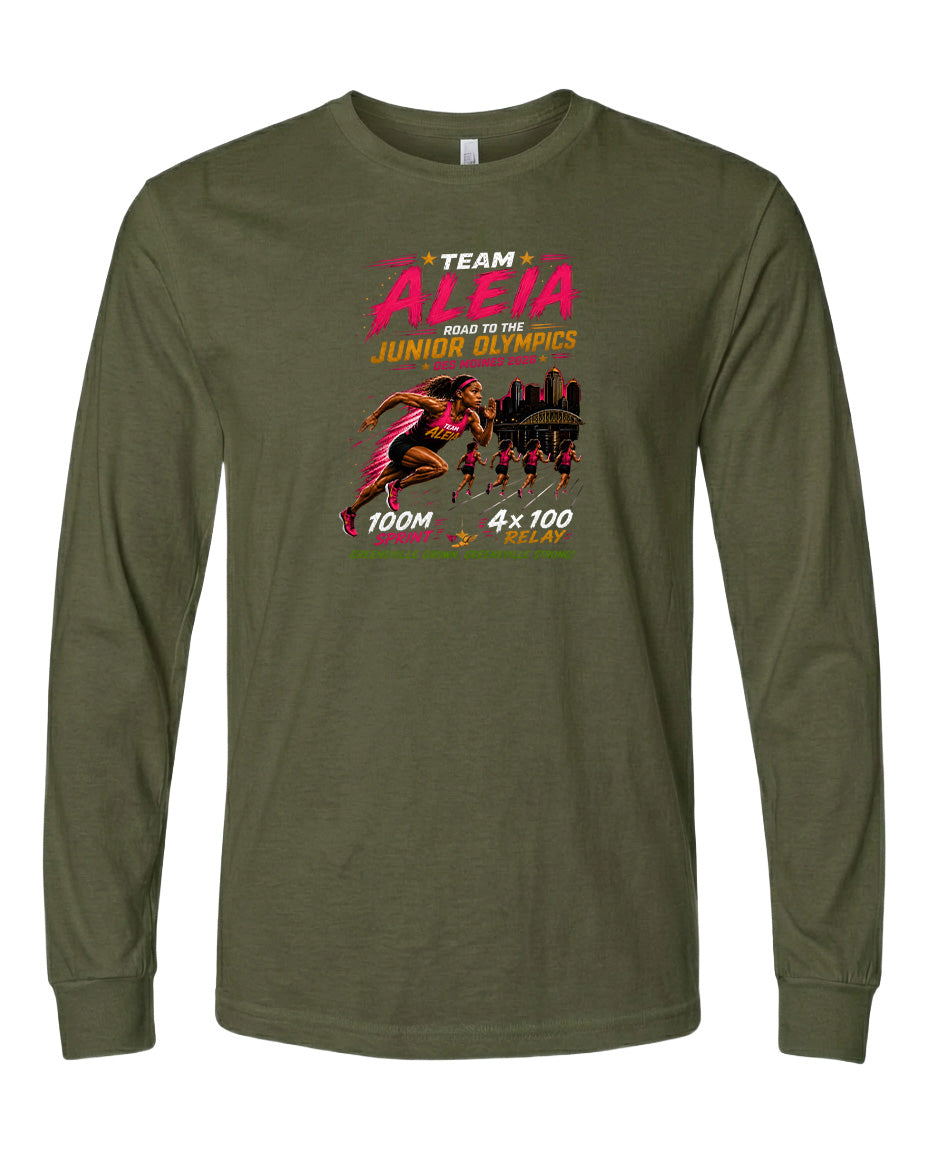 YOUTH Team Aleia Full Chest Logo T Shirt | Hoodie | Long Sleeve | Sweatshirt | Crew Neck | Tank Top