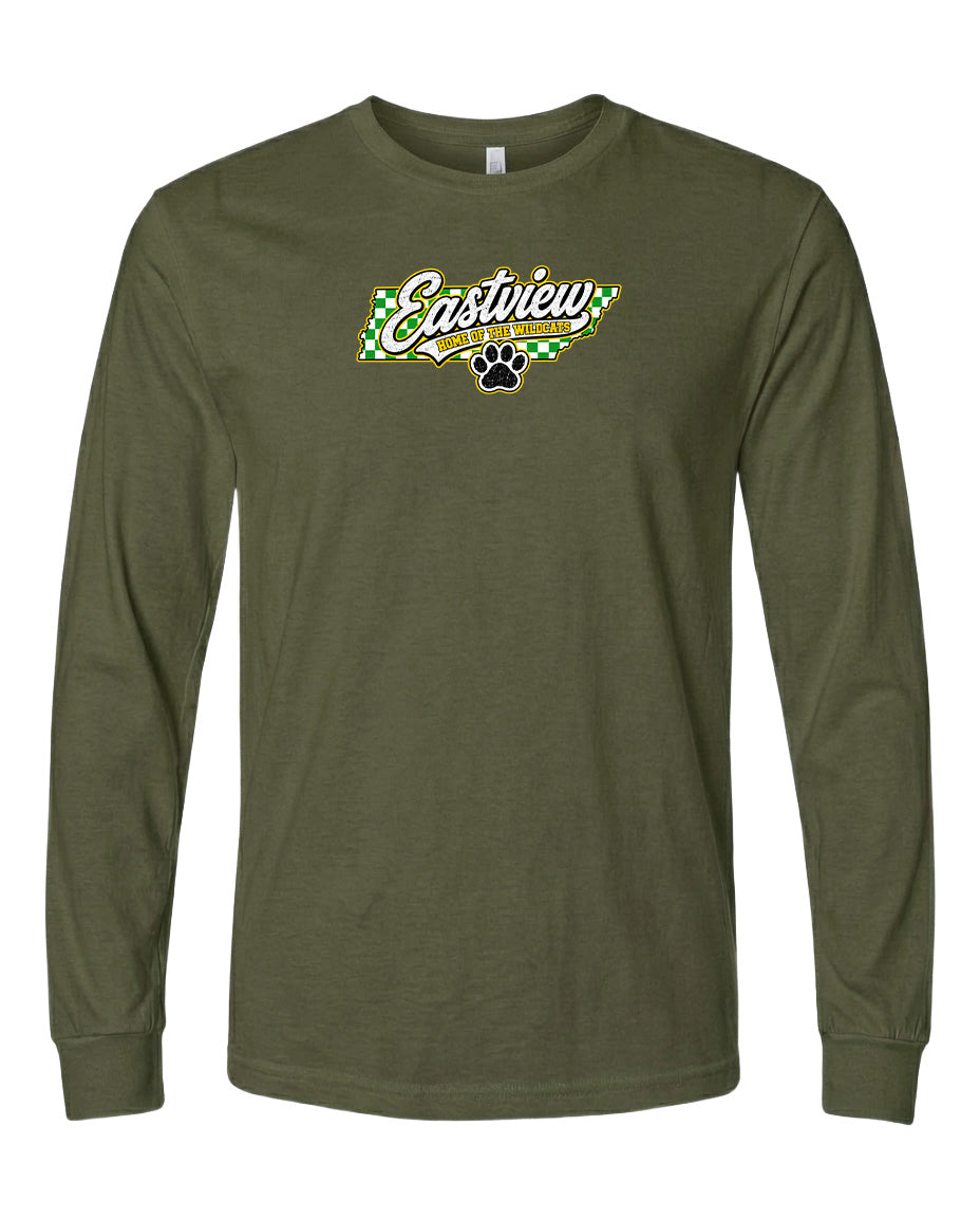 YOUTH Eastview Home of the Wildcats Chest Logo T Shirt | Hoodie | Long Sleeve | Sweatshirt | Crew Neck | Tank Top 1