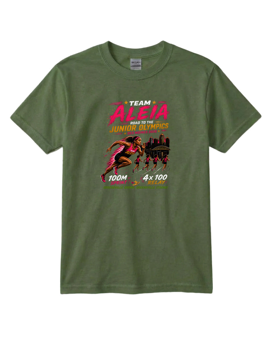 YOUTH Team Aleia Full Chest Logo T Shirt | Hoodie | Long Sleeve | Sweatshirt | Crew Neck | Tank Top