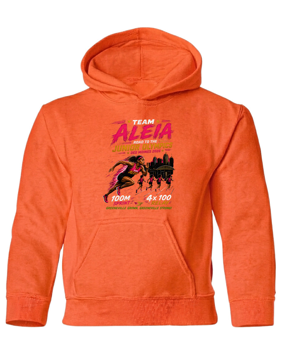 YOUTH Team Aleia Full Chest Logo T Shirt | Hoodie | Long Sleeve | Sweatshirt | Crew Neck | Tank Top